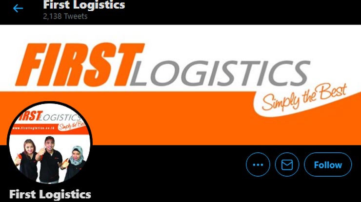 Sosial Media First Logistics