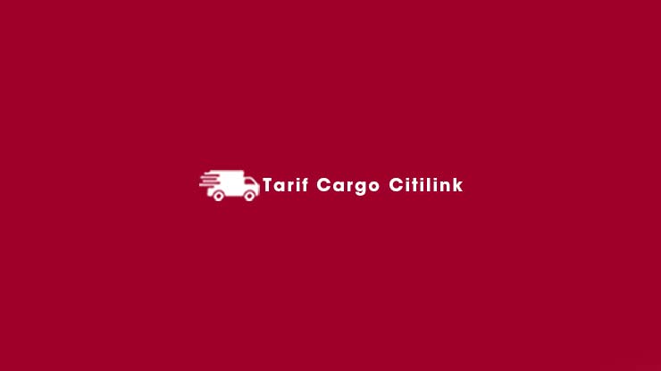 Tarif Cargo Citilink