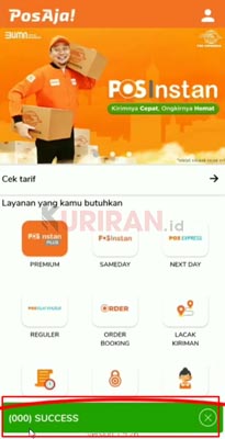 booking POS Indonesia