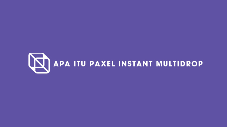 Apa Itu Paxel Instant Multidrop